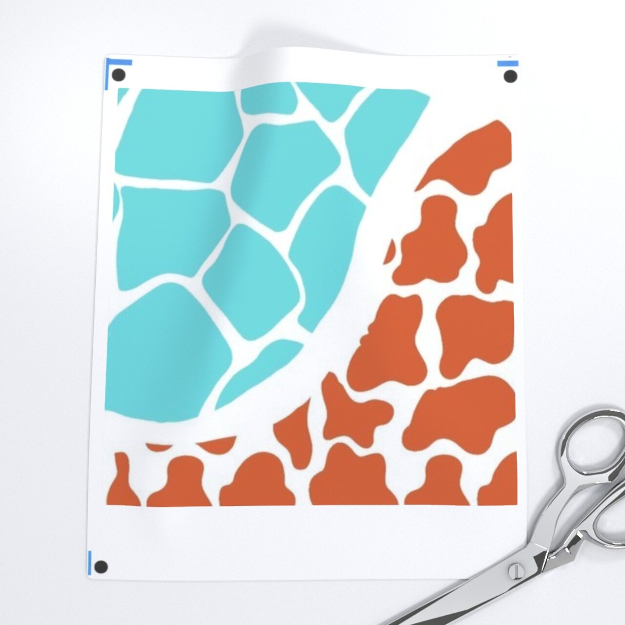 Abstract Jungle Animal Nature Zebra Leopard Cow Custom Removable Wallpaper by Spoonflower Peel & Stick Wallpaper 2FT Wide